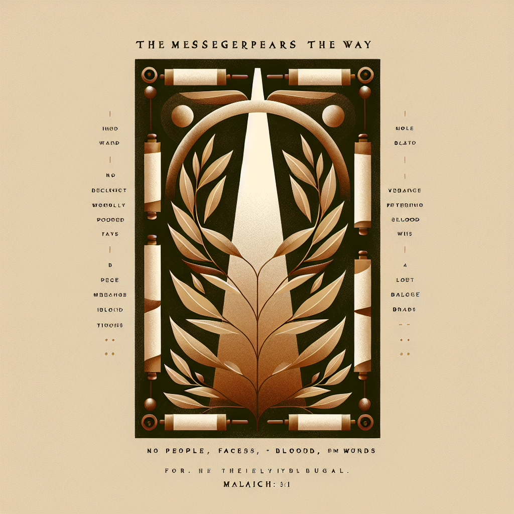 Day 15: The Messenger Prepares the Way — Malachi 3:1