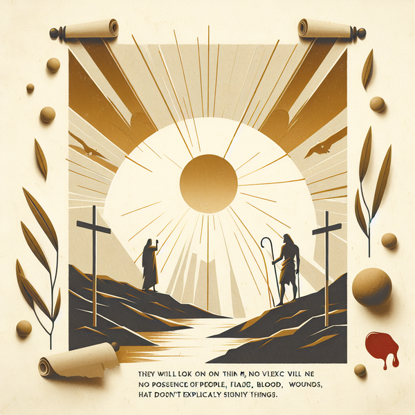 Day 14: They Will Look on Him — Zechariah 12:10